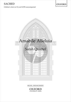 Quartel Amabile Alleluia SATB and children's choir / SSATB unaccompanied