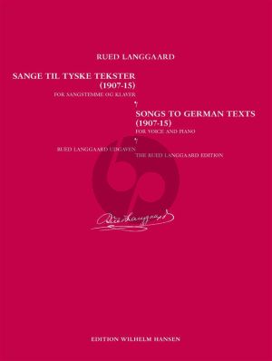 Langgaard Collected Songs Vol. 1 - 3 Complete