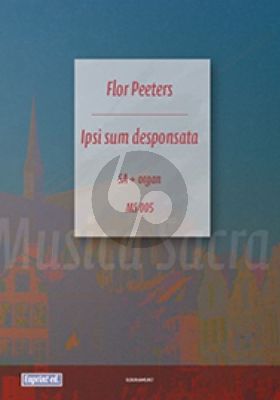 Peeters Ipsi sum desponsata SA met Orgel