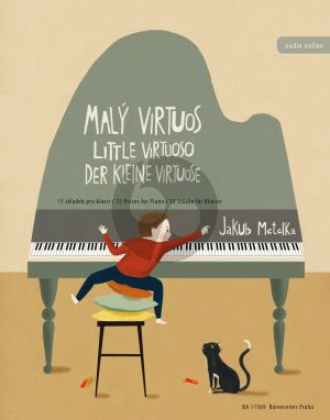 Metelka Little Virtuoso for Piano solo (15 Pieces)