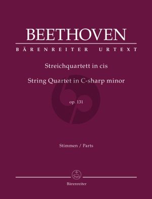 Beethoven String Quartet in C-sharp minor Op. 131 (Parts) (edited by Jonathan Del Mar)