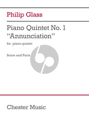 Glass Piano Quintet No. 1 “Annunciation” (Score/Parts)