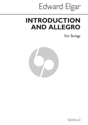 Elgar Introduction & Allegro Op.47 for Strings Quartet and Orchestra Parts