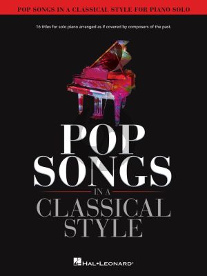 Pop Songs in a Classical Style Piano solo (arr. David Pearl)