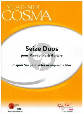 Cosma Seize Duos pour Mandoline et Guitare