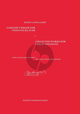 Langgaard Collected Works for Violin and Piano