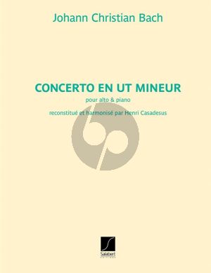 Bach Concerto en ut mineur pour Alto et Piano (reconstitué Henri Casadesus)