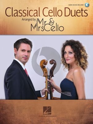 Classical Cello Duets (arr. by Mr. & Mrs. Cello) (Book with Audio online)