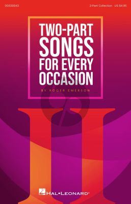 Two-Part Songs for Every Occasion (edited by Roger Emerson)