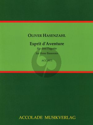 Hasenzahl Esprit d'Aventure 3 Fagotte (Part./Stimmen)