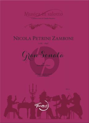 Zamboni Gran Sonata Flute and Piano (Claudio Paradiso)
