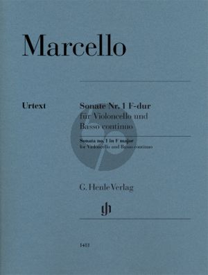 Marcello Sonate No. 1 F-dur für Violoncello und Bc (Annette Oppermann)
