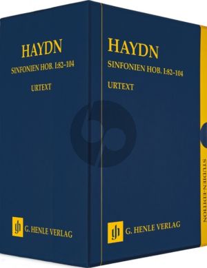 Haydn Sinfonien Hob. I:82 - 104 - 23 Bände im Schuber (Studienpartitur) (Henle-Urtext)