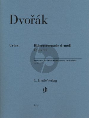 Dvorak Serenade d-minor Op. 44 Wind Instruments-Violoncello and Double Bass (Parts) (Dominik Rahmer)