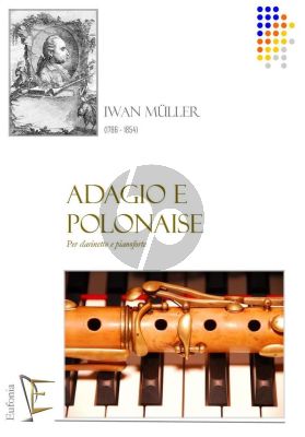 Muller Adagio e Polonaise Clarinet and Piano