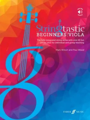 Wood Wilson Stringtastic Beginners Viola (Instrumental Solo) Book with Audio Online