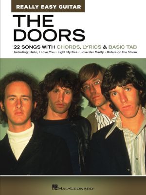 The Doors – Really Easy Guitar Series (22 Songs with Chords, Lyrics & Basic Tab)