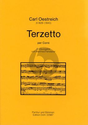 Oestreich Terzetto 3 Hörner (Part./Stimmen) (Manfred Fensterer)