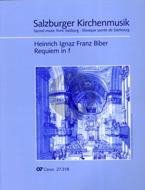 Biber Requiem f-moll Soli SSATB, Coro SSATB und Orchester (Partitur) (Armin Kircher)