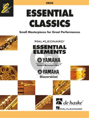 Essential Classics for Concert Band Oboe part (arr. Jan de Haan)