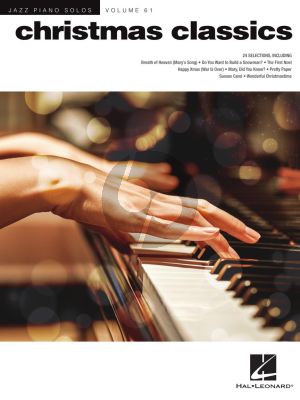 Christmas Classics Piano solo (Jazz Piano Solos Series Vol. 61)