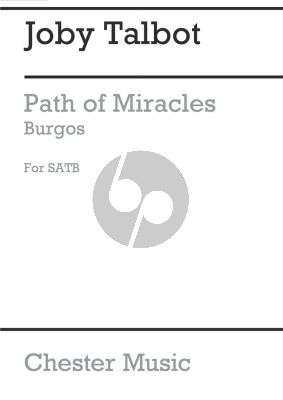 Talbot Path of Miracles - Burgos SATB and Percussion