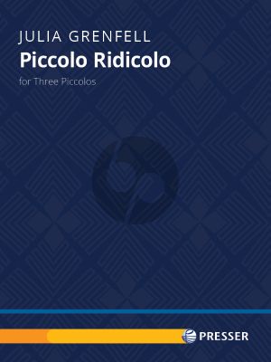 Grenfell Piccolo Ridicolo for 3 Piccolos Score and Parts