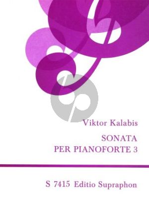 Kalabis Sonata No. 3 Op. 57 Piano solo