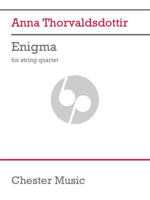 Thorvaldsdottir Enigma for String Quartet (Score/Parts)