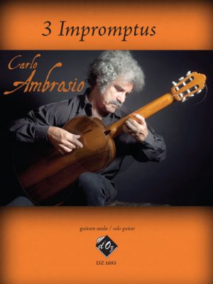 Ambrosio 3 Impromptus Guitar solo