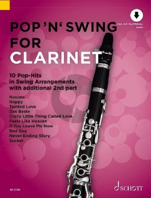 Pop 'n' Swing for 1 or 2 Clarinets (Book with Audio online) (arr. Uwe Bye)