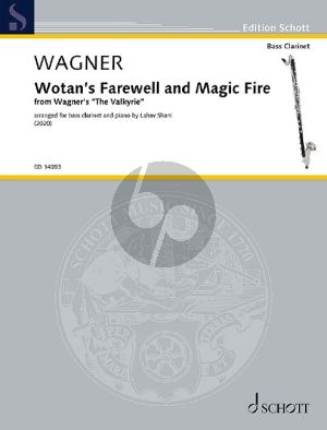 Wagner Wotan's Farewell and Magic Fire from "The Valkyrie" Bass Clarinet and Piano (transcr. by Lahav Shani)