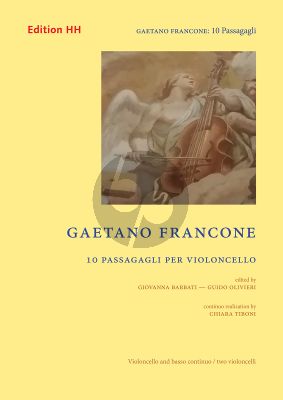 Francone 10 Passagagli per Violoncello (with Bc) (edited by Giovanna Barbati and Guido Olivieri)