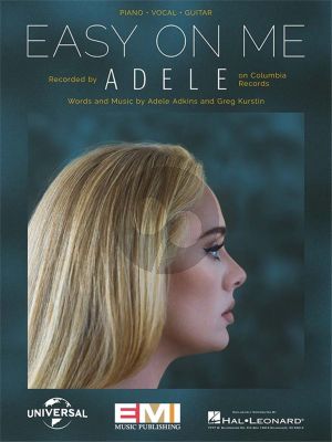 Adele Easy On Mee Piano-Vocal-Guitar (single sheet)