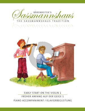 Sassmannshaus Early Start on the Violin Vol.1 Piano Accompaniment (Ryoko Katsumoto)