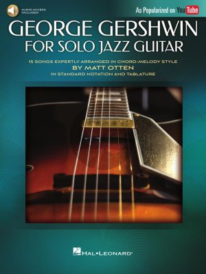 George Gershwin for Solo Jazz Guitar (Book with Audio online) (transcr. Matt Otten)