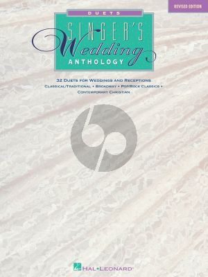 Singer's Wedding Anthology Duets (revised edition)