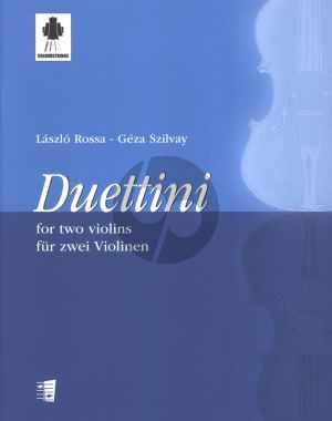 Rossa-Szilvay Duettini for two Violins (Colourstrings Violin ABC Book A and Book B)