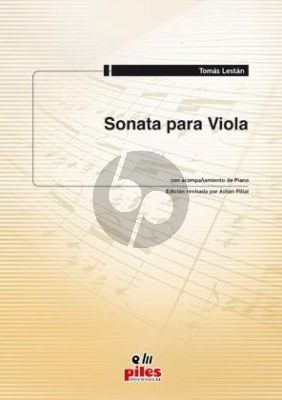 Lestan Sonata for Viola and Piano (edited by Ashan Pillai)