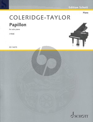 Coleridge-Taylor Papillon for Piano Solo (1908) (Advanced)