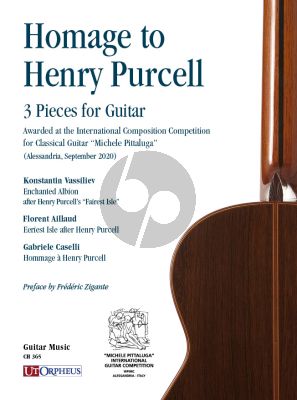 Homage to Henry Purcell. 3 Pieces for Guitar (edited by Frederic Zigante)