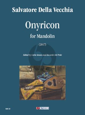 Vecchia Onyricon for Mandolin (edited by Carla Senese and Riccardo Del Prete)