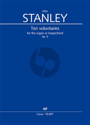 Stanley 10 Voluntaries Op. 5 Organ (Eberhard Hofmann)