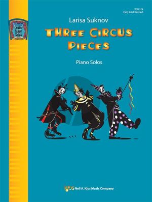 Suknov 3 Circus Pieces Piano solo