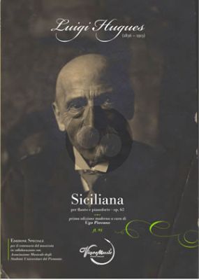 Hugues Siciliana Op. 62 Flute and Piano (edited by Ugo Piovano)