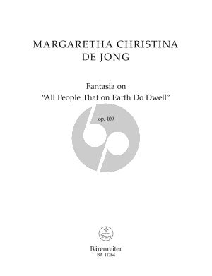 Jong Fantasia on "All People That on Earth Do Dwell" Organ