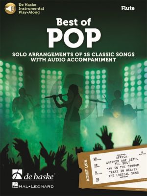 Best of Pop for Flute (15 Classic Songs with Audio Accompaniment) (Book with Audio online)