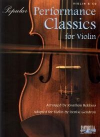 Popular Performance Classics for Violin Bk-Cd (Jonathon Robbins)