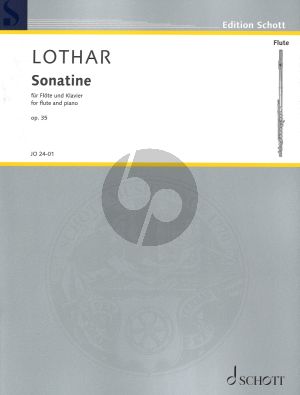Lothar Sonatine for Flute and Piano