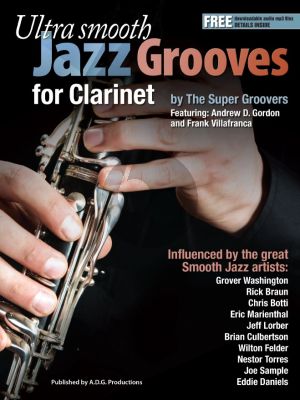 Ultra Smooth Jazz Grooves for Clarinet Book/mp3 files